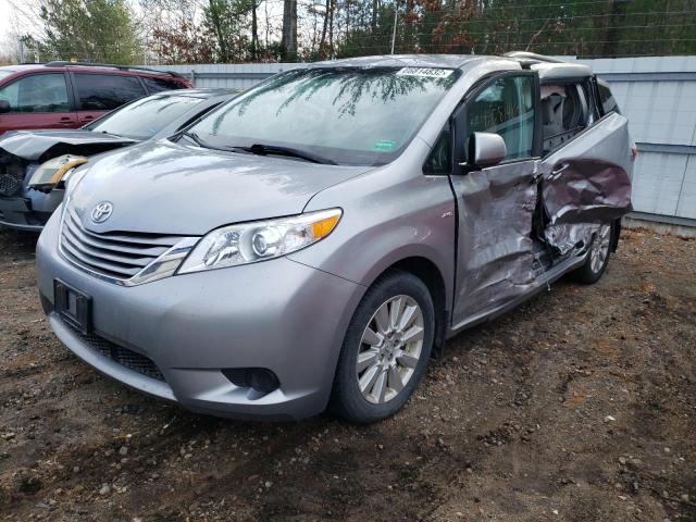 TOYOTA SIENNA LE 2017 5tdjz3dc4hs160102