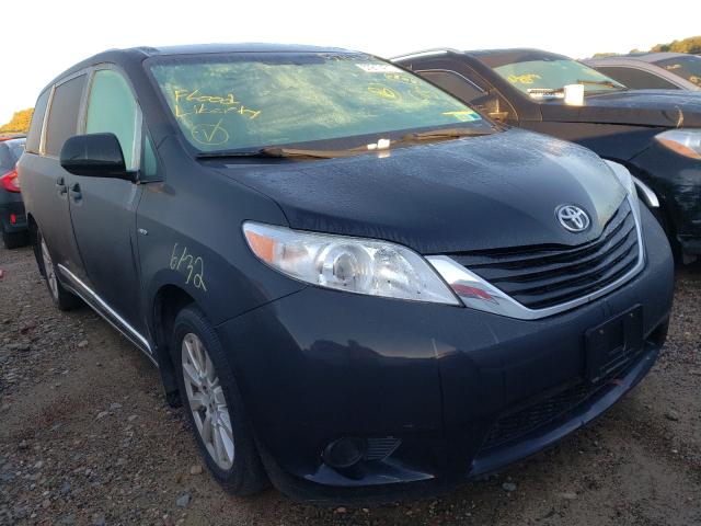 TOYOTA SIENNA LE 2017 5tdjz3dc4hs165199