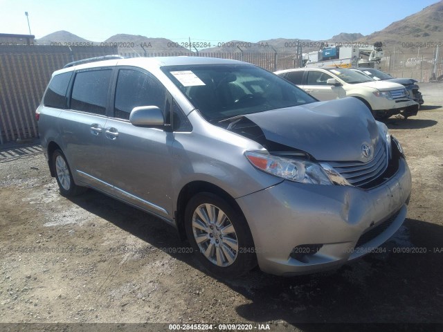 TOYOTA SIENNA 2017 5tdjz3dc4hs171455