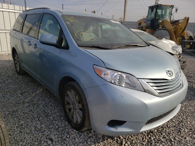 TOYOTA SIENNA LE 2017 5tdjz3dc4hs179491