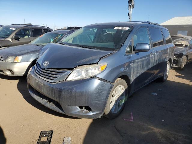 TOYOTA SIENNA LE 2017 5tdjz3dc4hs184447