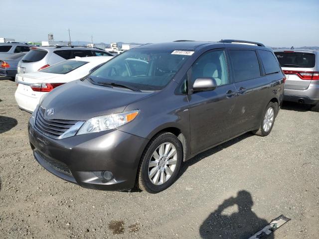 TOYOTA SIENNA LE 2017 5tdjz3dc5hs171979