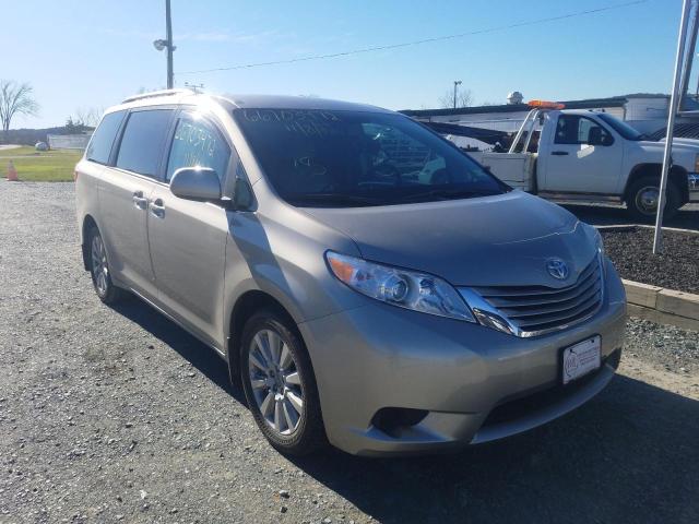 TOYOTA SIENNA LE 2017 5tdjz3dc6hs146993