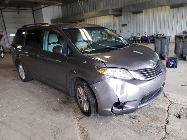 TOYOTA SIENNA LE 2017 5tdjz3dc6hs147979