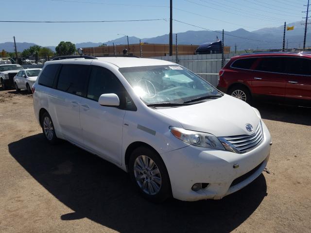 TOYOTA SIENNA LE 2017 5tdjz3dc6hs162157