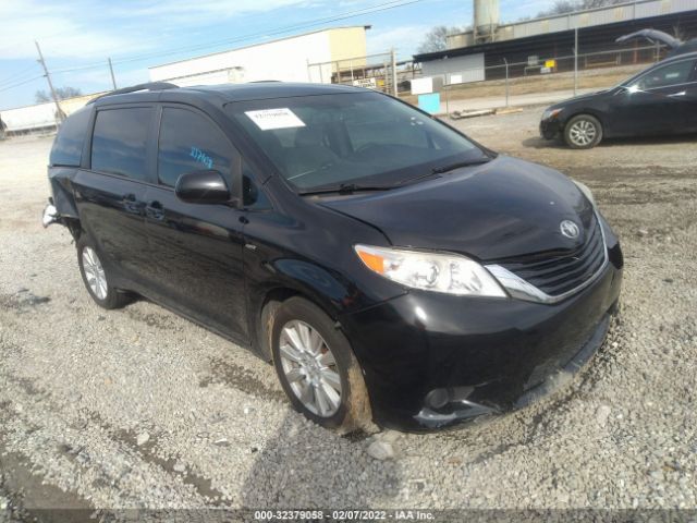 TOYOTA SIENNA 2017 5tdjz3dc6hs173093