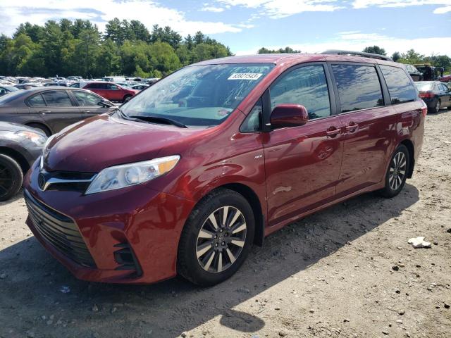 TOYOTA SIENNA LE 2019 5tdjz3dc6ks218900