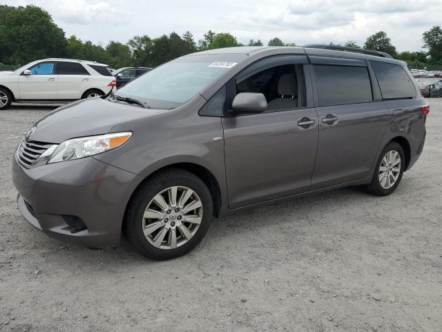 TOYOTA SIENNA LE 2017 5tdjz3dc7hs154942