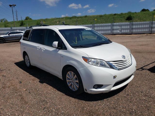 TOYOTA SIENNA LE 2017 5tdjz3dc7hs163365