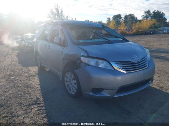 TOYOTA SIENNA 2017 5tdjz3dc7hs166234