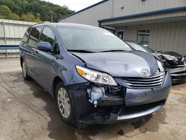 TOYOTA SIENNA LE 2017 5tdjz3dc7hs168825