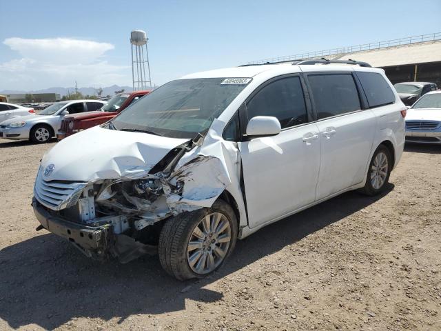 TOYOTA SIENNA LE 2017 5tdjz3dc7hs171580