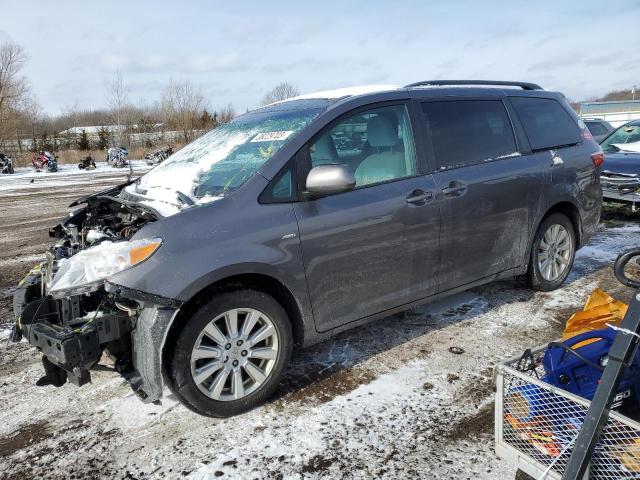 TOYOTA SIENNA LE 2017 5tdjz3dc8hs152245