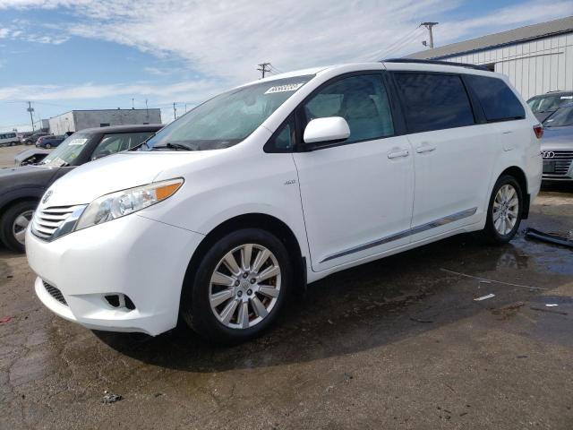 TOYOTA SIENNA LE 2017 5tdjz3dc8hs155047