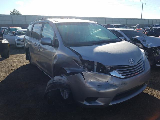 TOYOTA SIENNA LE 2017 5tdjz3dc9hs147362