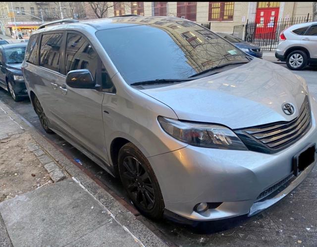 TOYOTA SIENNA LE 2017 5tdjz3dc9hs158362