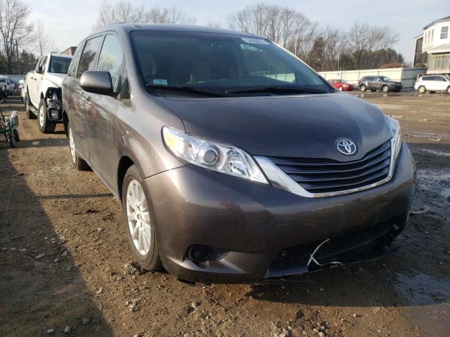 TOYOTA SIENNA LE 2017 5tdjz3dc9hs164632