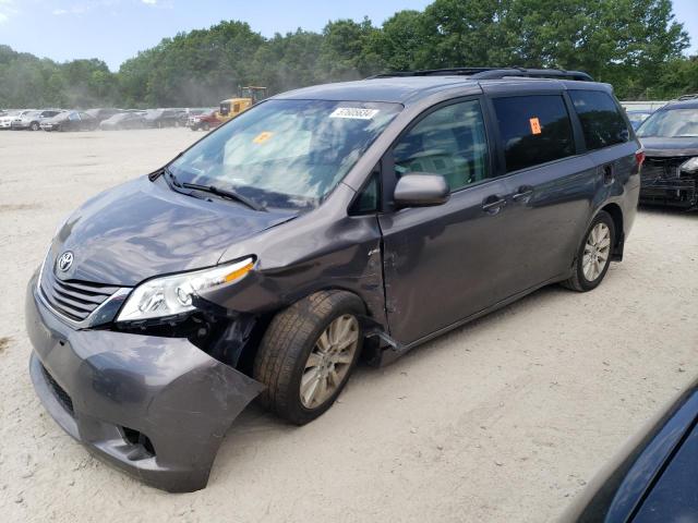 TOYOTA SIENNA LE 2017 5tdjz3dc9hs181933