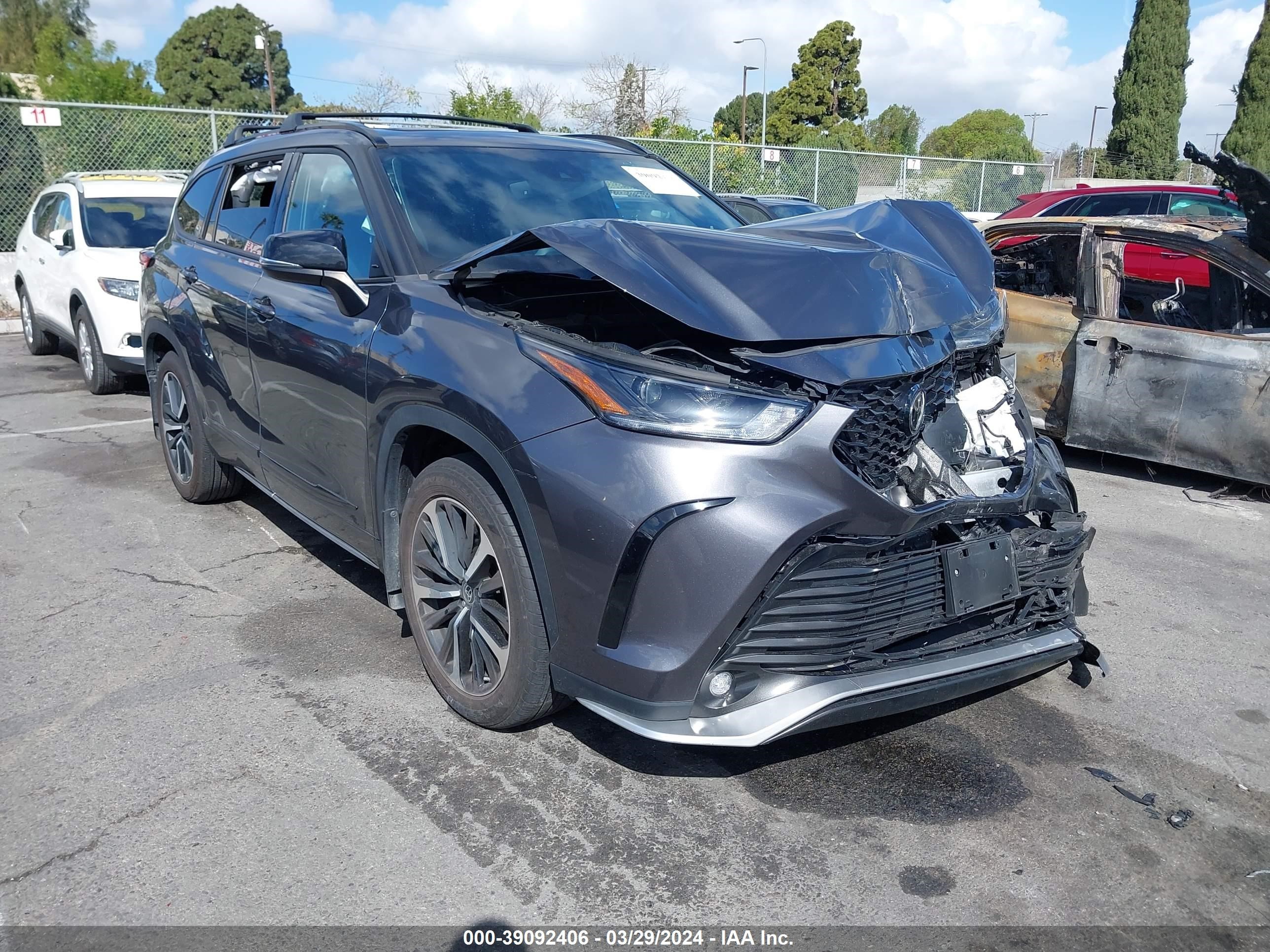 TOYOTA HIGHLANDER 2021 5tdjzrah6ms083228