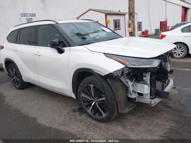 TOYOTA HIGHLANDER 2021 5tdjzrbh1ms132141