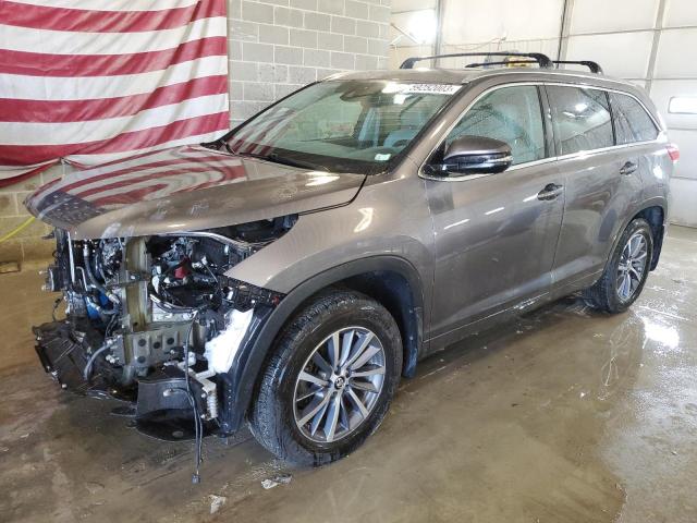 TOYOTA HIGHLANDER 2017 5tdjzrfh0hs430468