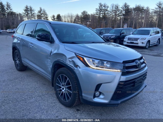 TOYOTA HIGHLANDER 2017 5tdjzrfh0hs509137