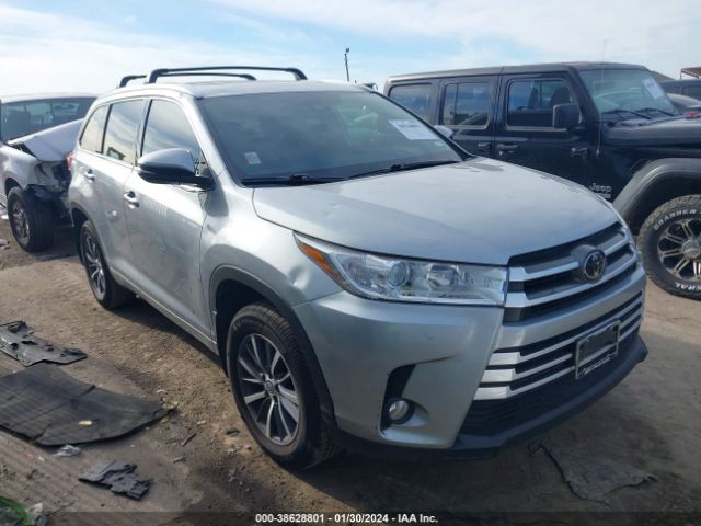 TOYOTA HIGHLANDER 2018 5tdjzrfh0js494046