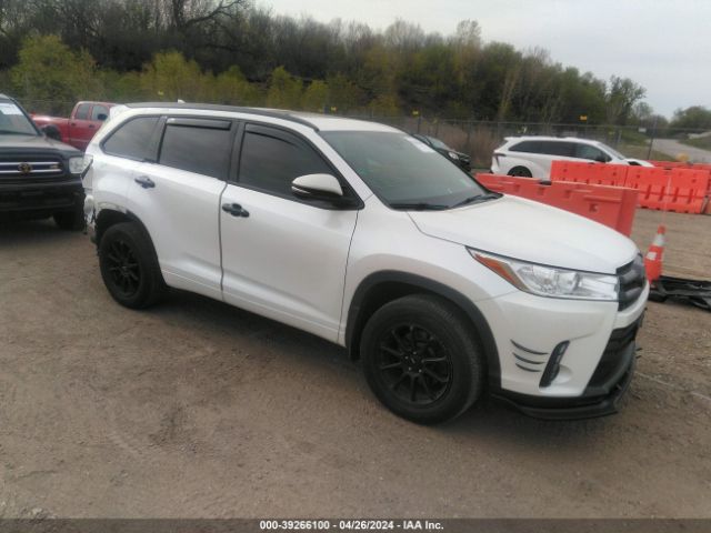 TOYOTA HIGHLANDER 2018 5tdjzrfh0js494659