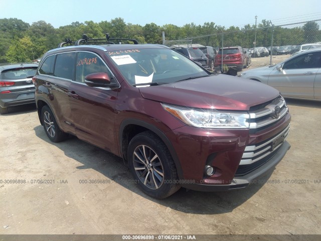 TOYOTA HIGHLANDER 2018 5tdjzrfh0js496038