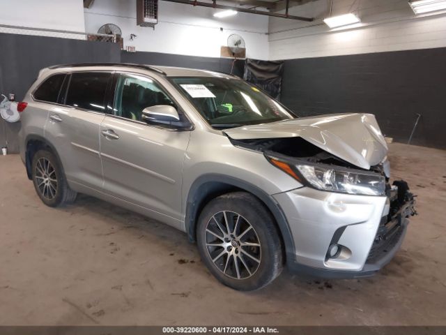 TOYOTA HIGHLANDER 2018 5tdjzrfh0js540457