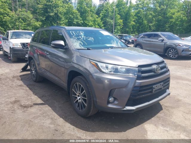 TOYOTA HIGHLANDER 2018 5tdjzrfh0js558750