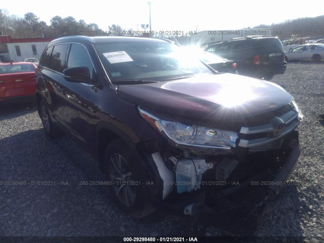 TOYOTA HIGHLANDER 2018 5tdjzrfh0js895502