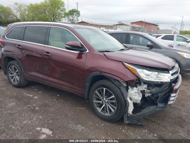 TOYOTA HIGHLANDER 2018 5tdjzrfh0js901525