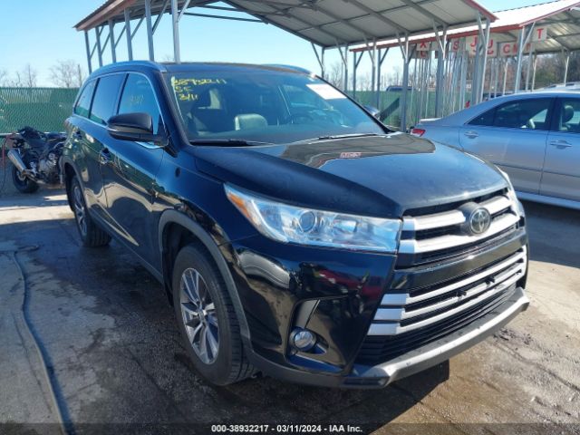 TOYOTA HIGHLANDER 2019 5tdjzrfh0ks582788