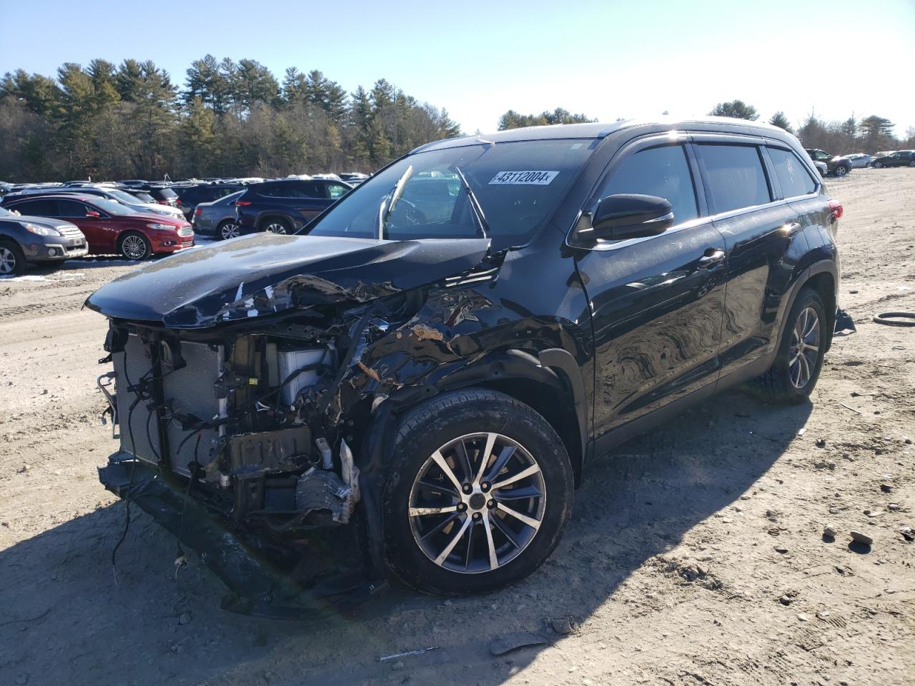 TOYOTA HIGHLANDER 2019 5tdjzrfh0ks596237