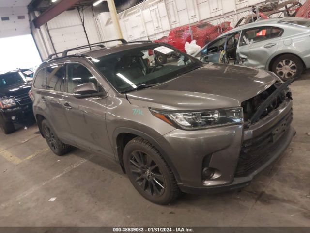 TOYOTA HIGHLANDER 2019 5tdjzrfh0ks598540