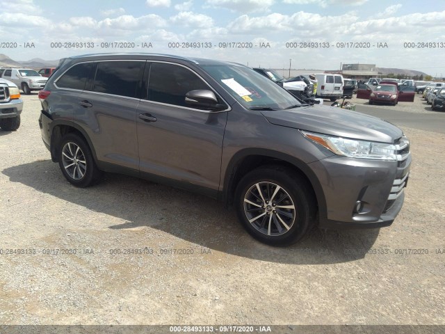 TOYOTA HIGHLANDER 2019 5tdjzrfh0ks604403