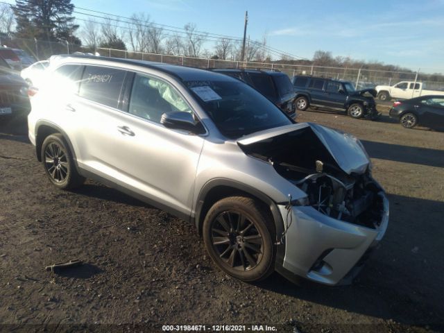 TOYOTA HIGHLANDER 2019 5tdjzrfh0ks613215