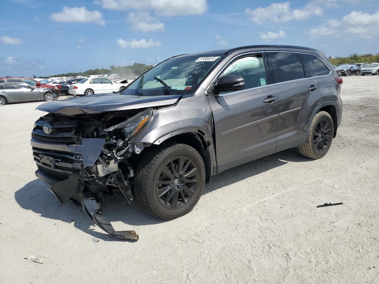 TOYOTA HIGHLANDER 2019 5tdjzrfh0ks621590