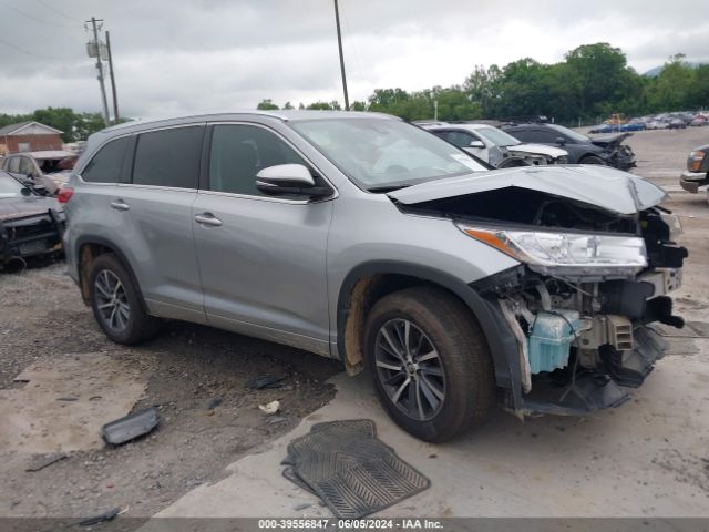 TOYOTA HIGHLANDER 2017 5tdjzrfh1hs376100