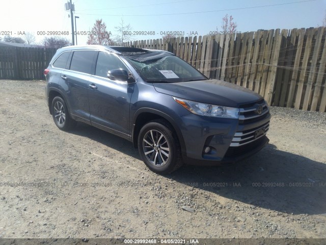 TOYOTA HIGHLANDER 2017 5tdjzrfh1hs393074