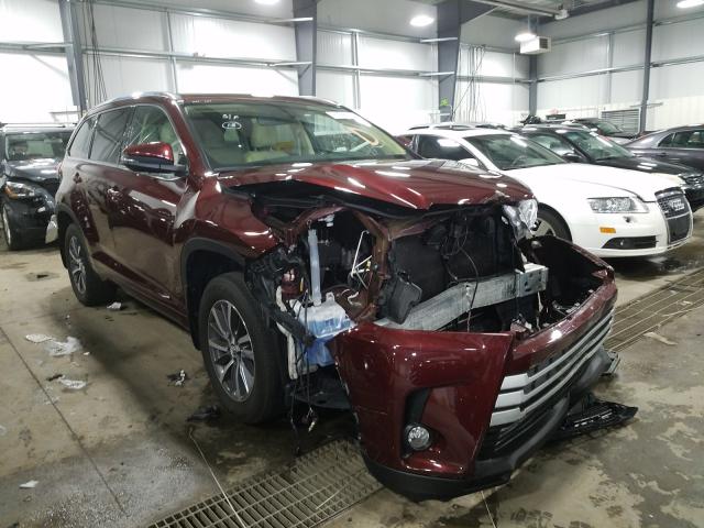 TOYOTA HIGHLANDER 2017 5tdjzrfh1hs404011