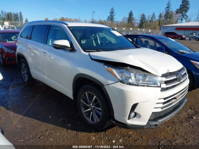 TOYOTA HIGHLANDER 2017 5tdjzrfh1hs477931