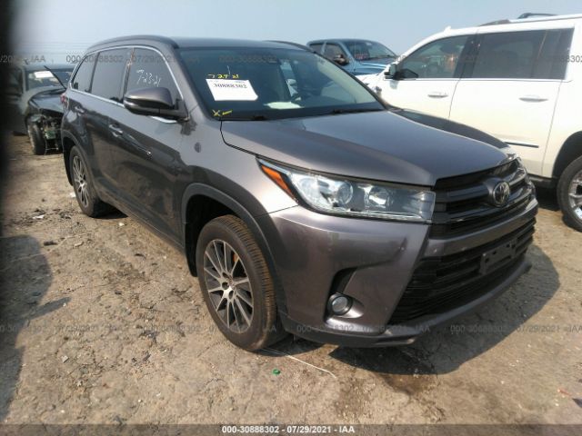 TOYOTA HIGHLANDER 2017 5tdjzrfh1hs509356