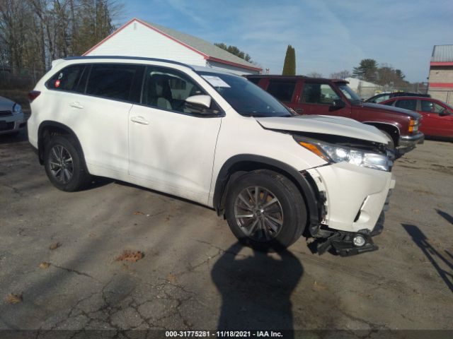 TOYOTA HIGHLANDER 2017 5tdjzrfh1hs519689