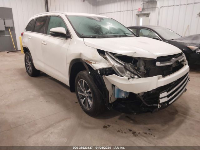 TOYOTA HIGHLANDER 2018 5tdjzrfh1js524509