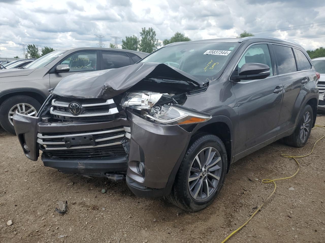 TOYOTA HIGHLANDER 2018 5tdjzrfh1js544159