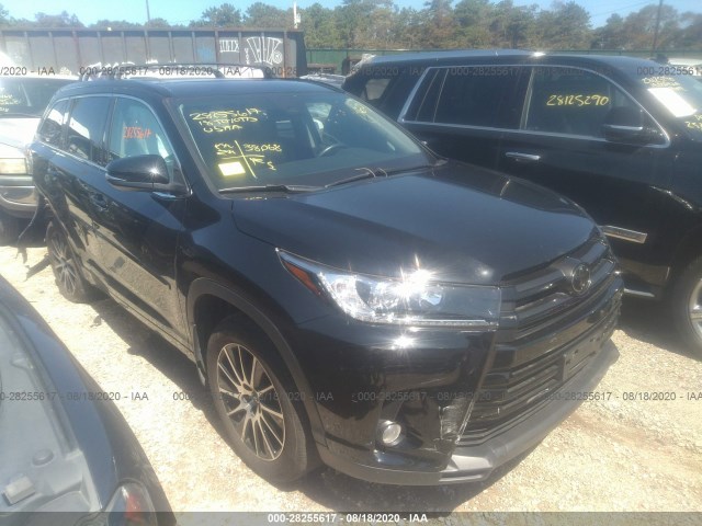 TOYOTA HIGHLANDER 2018 5tdjzrfh1js856448