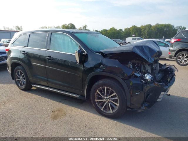 TOYOTA HIGHLANDER 2019 5tdjzrfh1ks572447