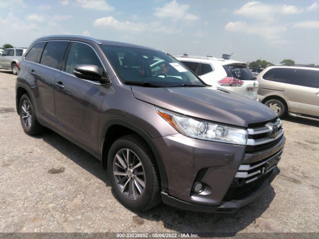 TOYOTA HIGHLANDER 2019 5tdjzrfh1ks581634